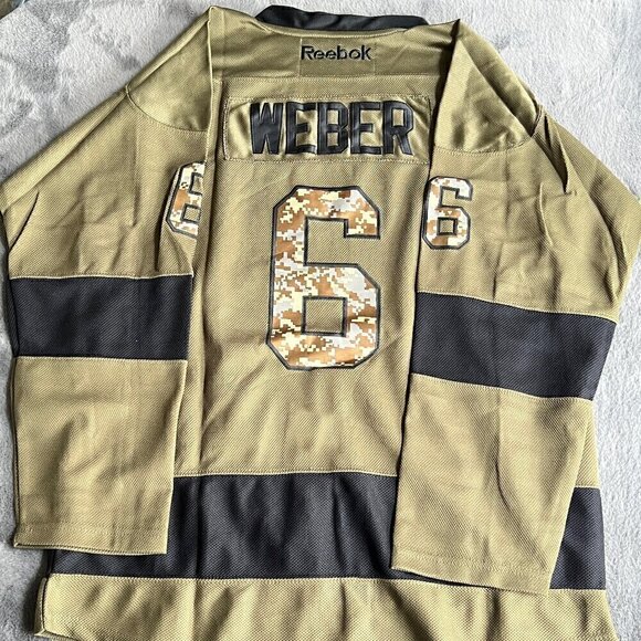 Reebok Montreal Canadiens Veterans Day Weber jersey - Picture 2 of 2